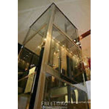 Standard Residence Elevator with Hairline Stainless Steel